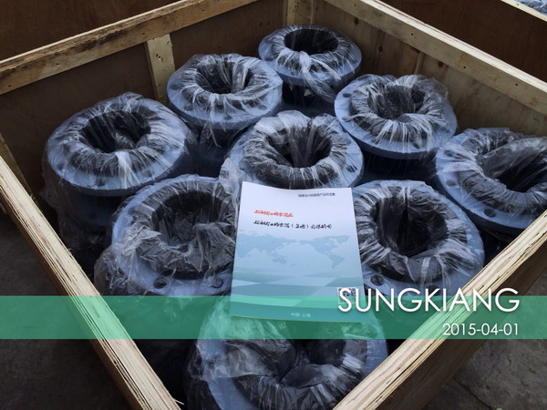 出口孟加拉國KODDA電廠項目的EPDM橡膠接頭