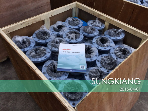 出口孟加拉國KODDA電廠項目的EPDM橡膠接頭