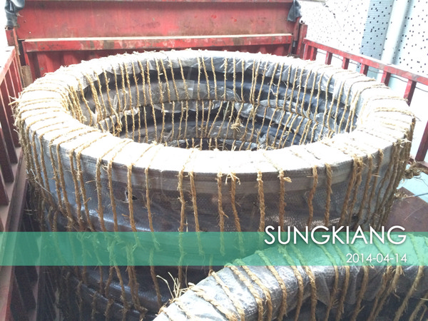 【成都市三瓦窯污水處理廠】大口徑橡膠接頭案例