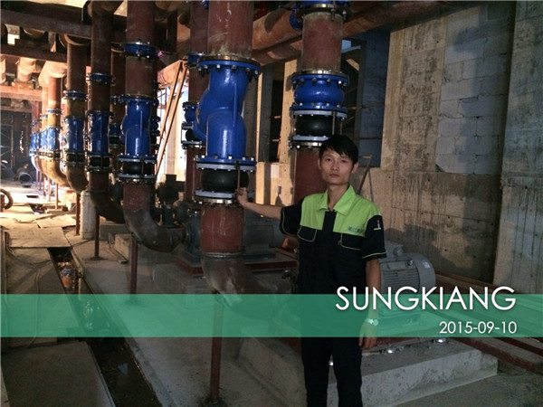 【蘇州姑蘇金茂府項目】采用上海淞江橡膠接頭案例