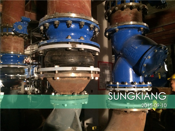 【蘇州姑蘇金茂府項目】采用上海淞江橡膠接頭案例