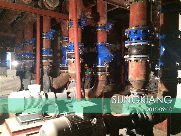 【蘇州姑蘇金茂府項目】采用上海淞江橡膠接頭案例