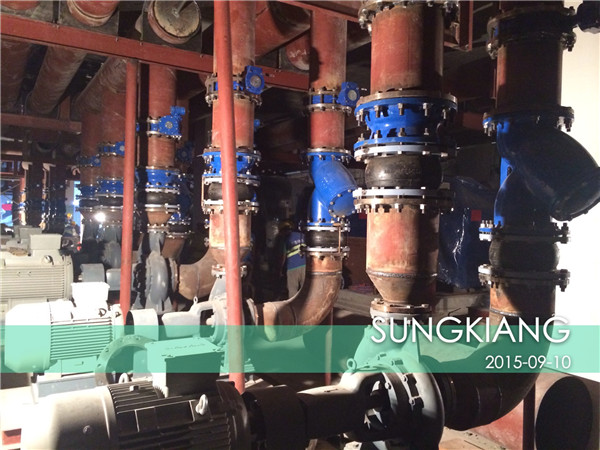 【蘇州姑蘇金茂府項目】采用上海淞江橡膠接頭案例