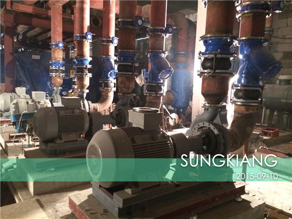 【蘇州姑蘇金茂府項目】采用上海淞江橡膠接頭案例