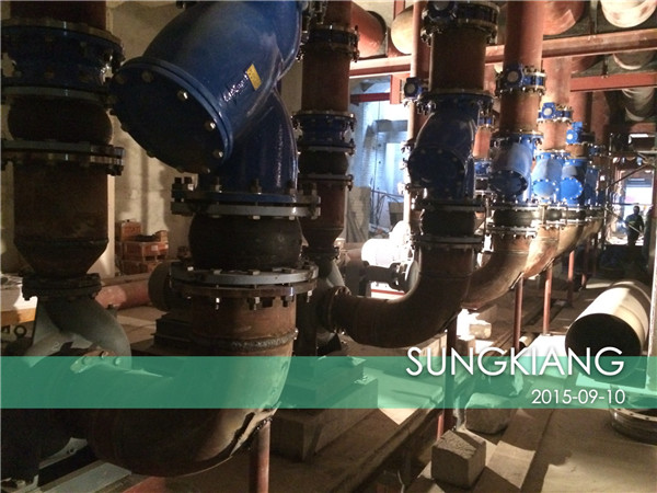 【蘇州姑蘇金茂府項目】采用上海淞江橡膠接頭案例