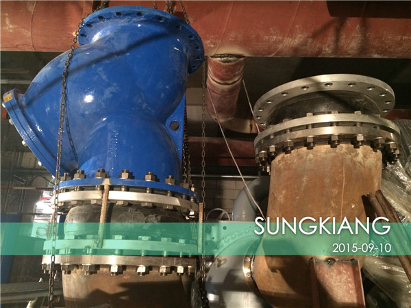 【蘇州姑蘇金茂府項目】采用上海淞江橡膠接頭案例