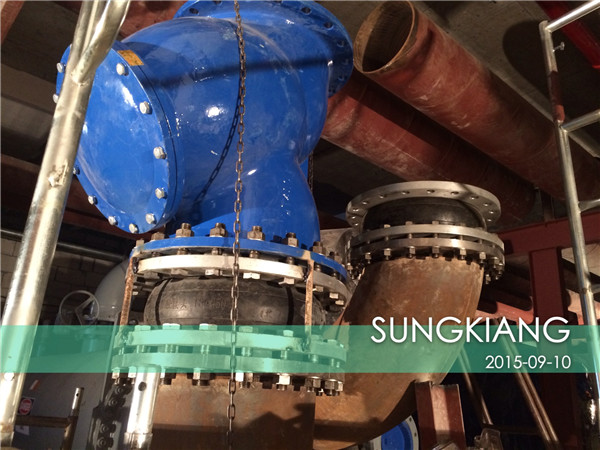 【蘇州姑蘇金茂府項目】采用上海淞江橡膠接頭案例