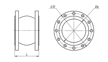 俄羅斯鉆井泥漿液橡膠接頭補償器技術要求