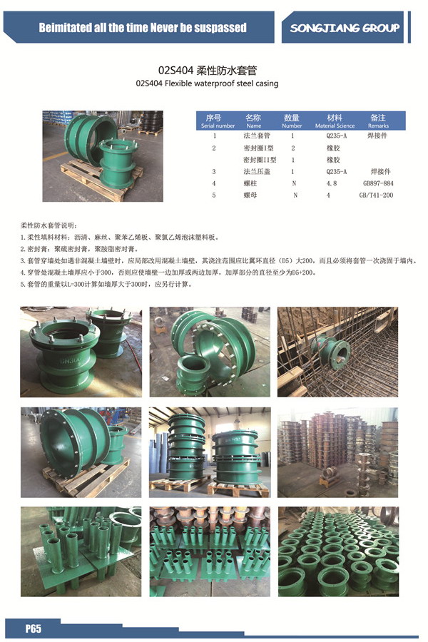 【蒙古奧尤陶勒蓋金銅礦項(xiàng)目】防水套管案例