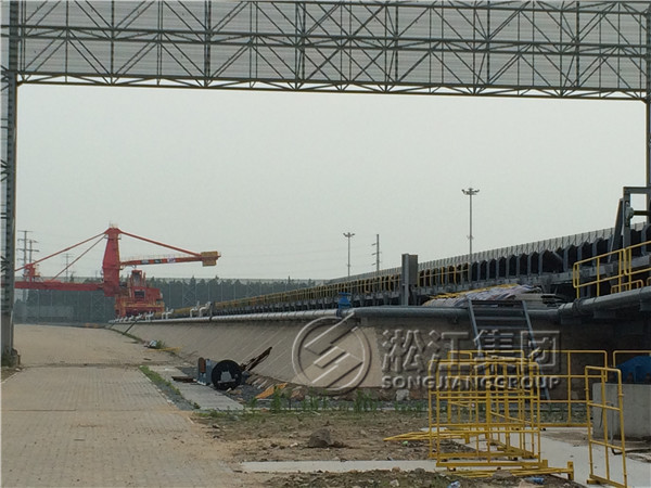 【太倉鑫海卸煤碼頭】消防管線雙球橡膠接頭案例