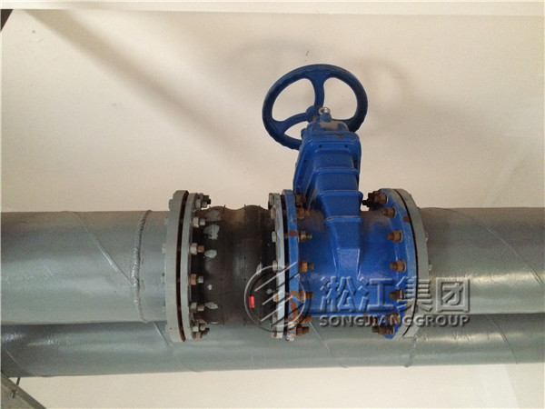 【太倉鑫海卸煤碼頭】消防管線雙球橡膠接頭案例