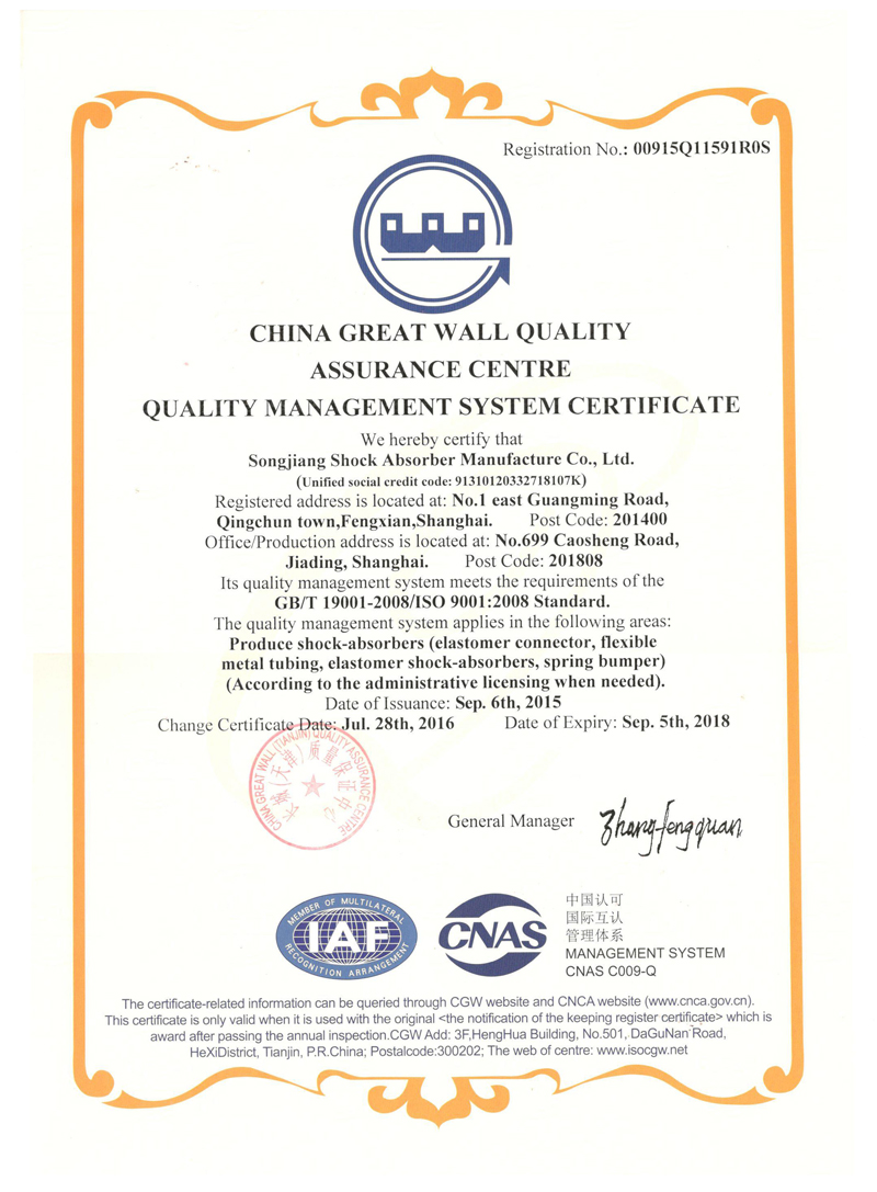 ������ף�R���������F(tu��n)ISO9001-2008�C��2016��Q�C�ɹ�