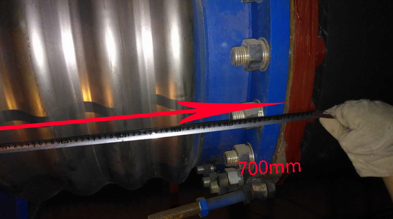 有關重慶CBD項目DN800內外壓平衡波紋補償器拉長問題書面報告 有關重慶CBD項目DN800內外壓平衡波紋補償器拉長問題書面報告