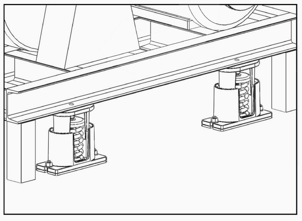 SHA型可調阻尼彈簧減震器安裝說明