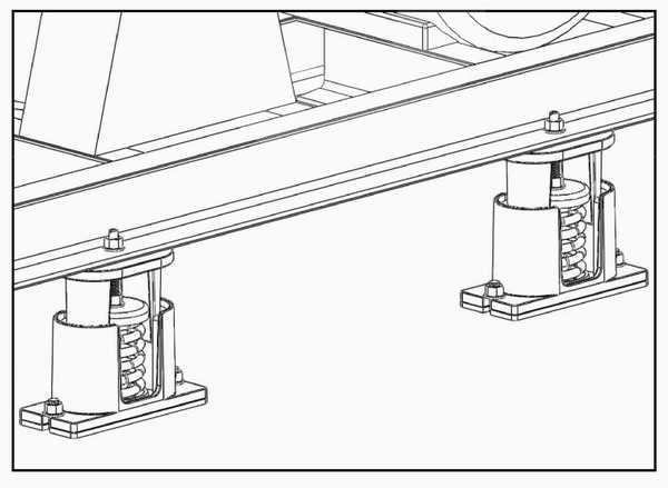 SHA型可調阻尼彈簧減震器安裝說明