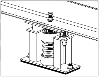SHM型可調阻尼彈簧減震器安裝說明 SHM型可調阻尼彈簧減震器安裝說明