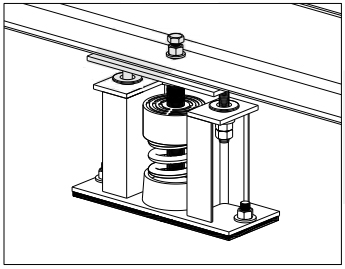 SHM型可調阻尼彈簧減震器安裝說明 SHM型可調阻尼彈簧減震器安裝說明