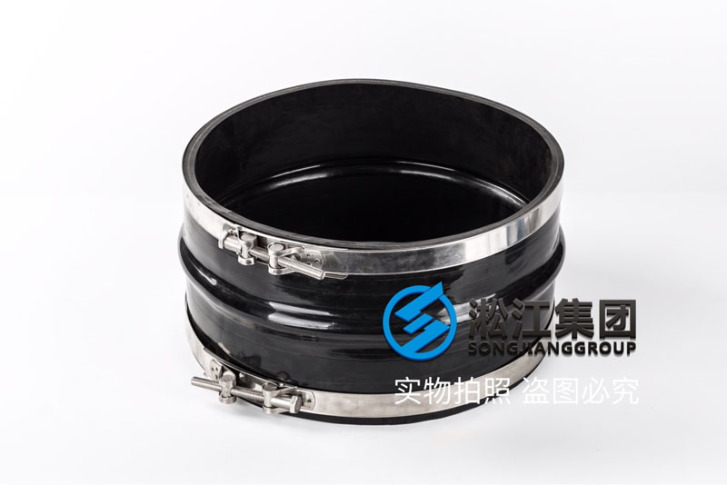 電廠風機配套卡箍式橡膠膨脹節“高溫200度”