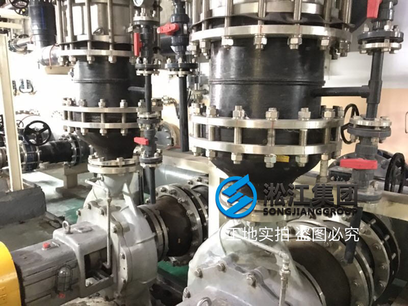 【昆山三星電機工廠】EPDM同心異徑橡膠防震接頭案例