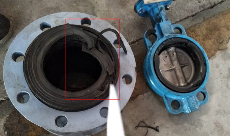 為什么橡膠接頭與對夾式軟密封蝶閥連接后出現泄漏現象? 為什么橡膠接頭與對夾式軟密封蝶閥連接后出現泄漏現象?