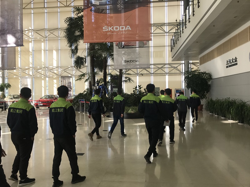 參觀上汽大眾汽車第三工廠 參觀上汽大眾汽車第三工廠