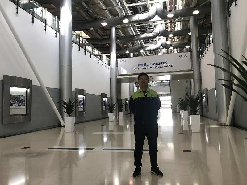 參觀上汽大眾汽車第三工廠 參觀上汽大眾汽車第三工廠
