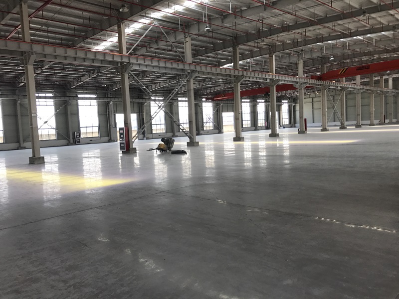 淞江集團南通工廠工程進入收尾工作