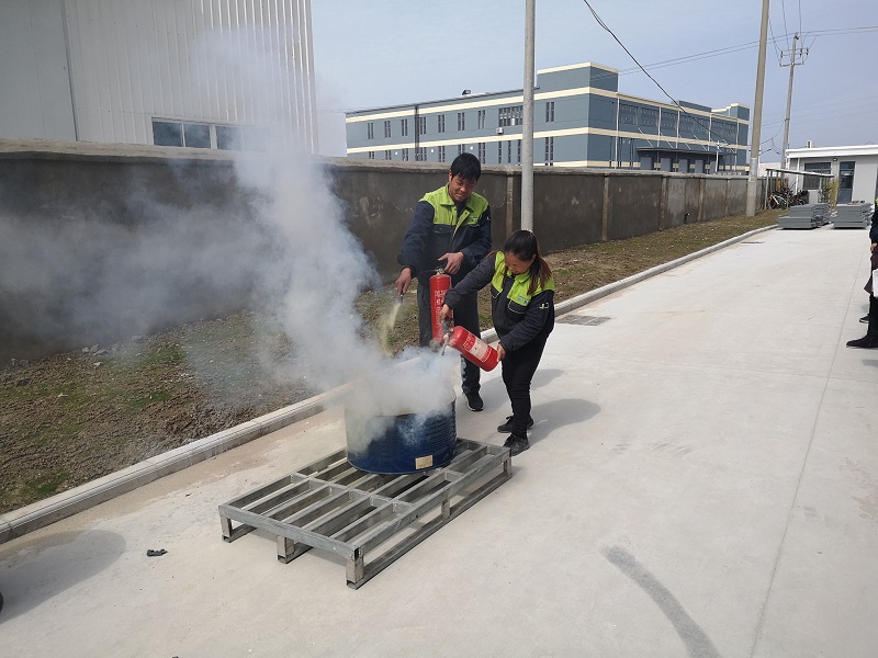 【消防】淞江集團南通工廠2019年首次消防演習