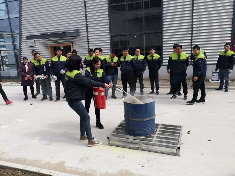 【消防】淞江集團南通工廠2019年首次消防演習