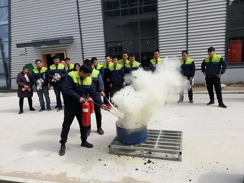 【消防】淞江集團南通工廠2019年首次消防演習