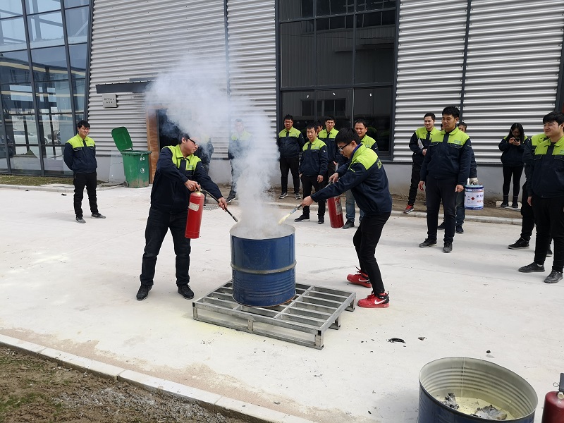 【消防】淞江集團南通工廠2019年首次消防演習