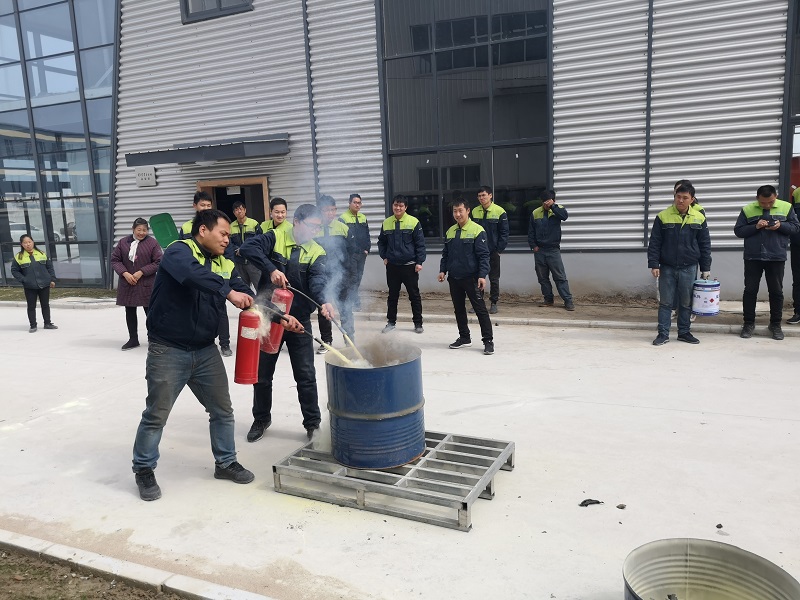 【消防】淞江集團南通工廠2019年首次消防演習