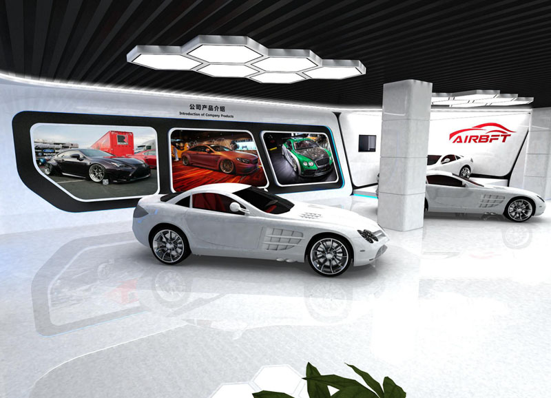 淞江集團南通工廠展廳設計第一輪方案效果圖曝光