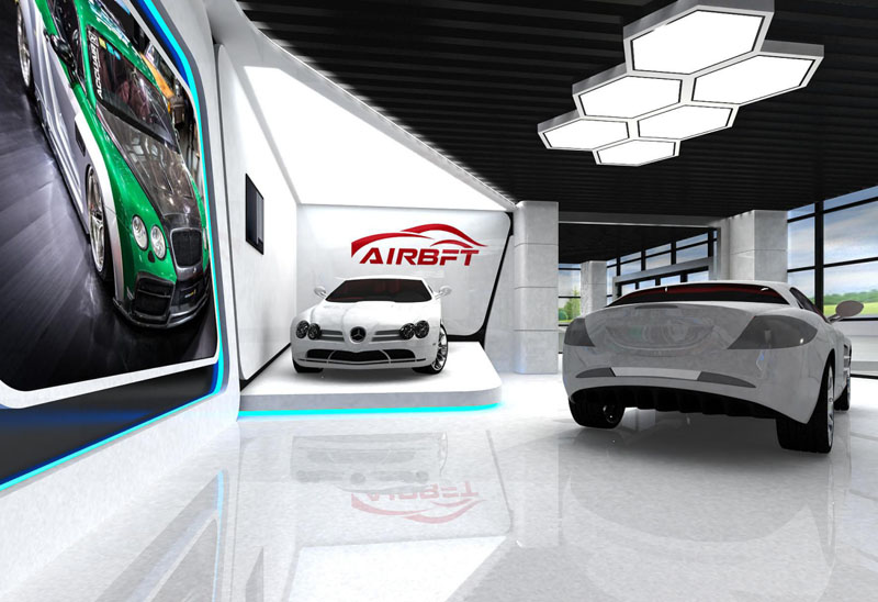 淞江集團南通工廠展廳設計第一輪方案效果圖曝光