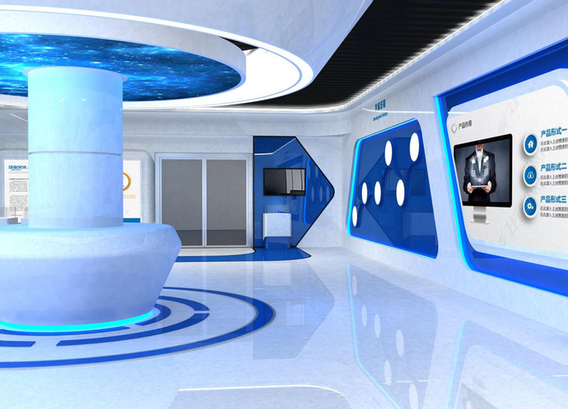 淞江集團南通工廠展廳設計第一輪方案效果圖曝光