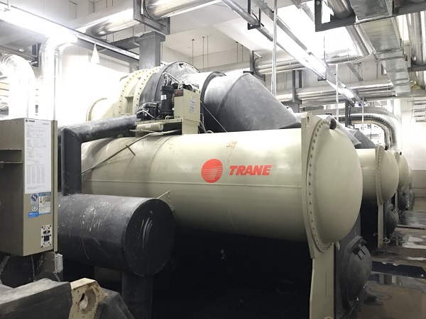 TRANE特靈冷水機組橡膠接頭現場 TRANE特靈冷水機組橡膠接頭現場