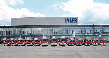 “擔(dān)負(fù)高空滅火任務(wù)”馬基路斯MAGIRUS高噴車