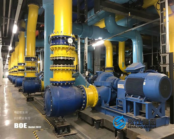 【檢測中心】DN1600橡膠膨脹節水壓檢測機